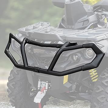 SAUTVS XT Front Bumper Guard for Can Am Outlander G2 12-25, Combined Steel Front Bumper Bar Protector for Can-Am Outlander G2 450 500 570 650 800 850 1000 Max 2012-2025 Accessories, Replace# 715004837